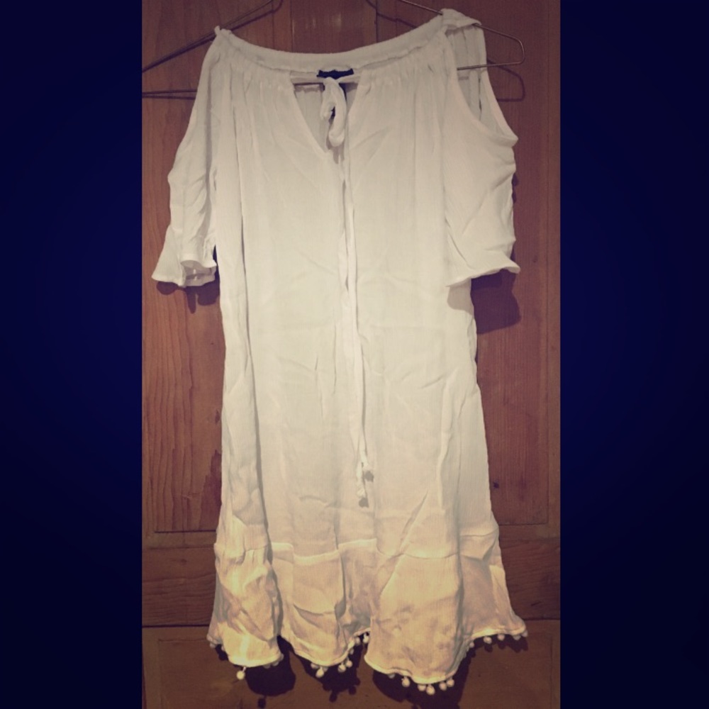 •xl beach coverup• cold shoulder• Cover to Cover•